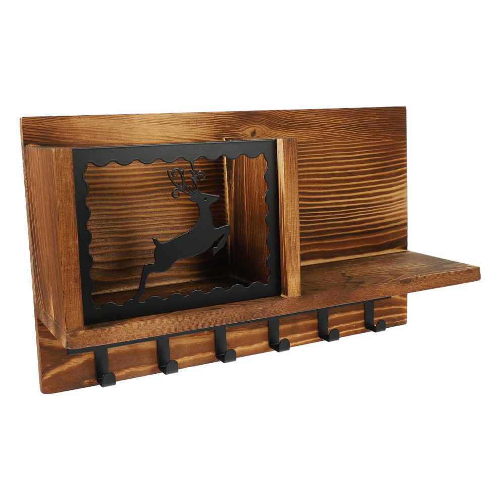 Floating Wall Shelf Black 1Pack 13.4X7.9x4.1in 3171599029776