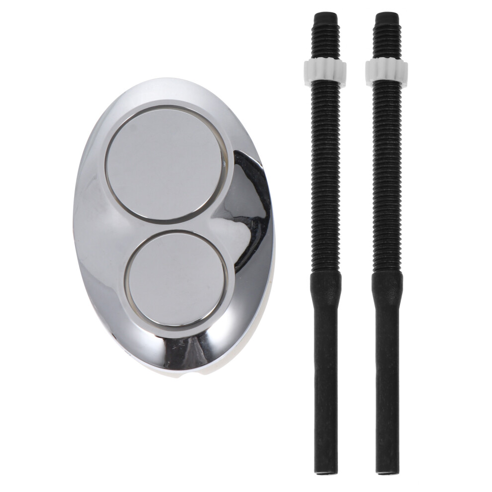 Toilet Water Tank Button Toilet Tank Push Button Plated 1Pack 3171599034527