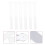 6Pièces Support Présentoir Boucles D'oreilles Transparent 4