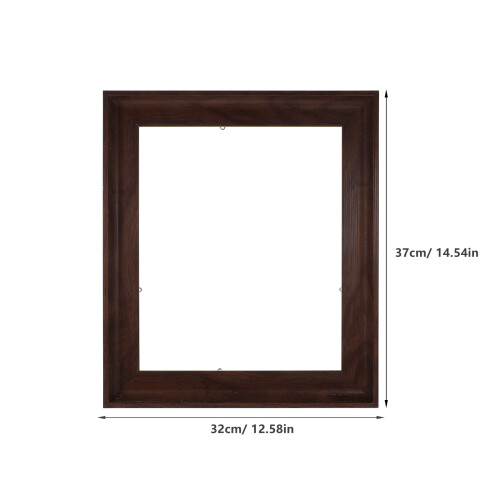Floating Picture Frame For Canvas Prints Resin Coffee 1pack 1