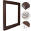 Floating Picture Frame For Canvas Prints Resin Coffee 1pack 6
