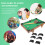 2 Sets Pool Table Accessories Pockets Replacement Net Bag For Insert 11
