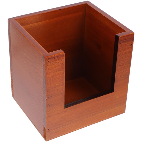Rectangular Recipe Card Holder Wood 1set 6.0x5.9x5.3in