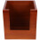 Rectangular Recipe Card Holder Wood 1set 6.0x5.9x5.3in 9