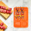 Sectioned Plate For Cafes Orange 1pcs 13.98x9.96x0.98in 3