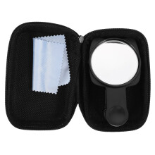 Mlins Selfie Mirror Circular Telephone Universal Building Sponge Black