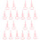 Mascara Separator Tool Eye Mascara Applicator Tool Pp 20pcs 6