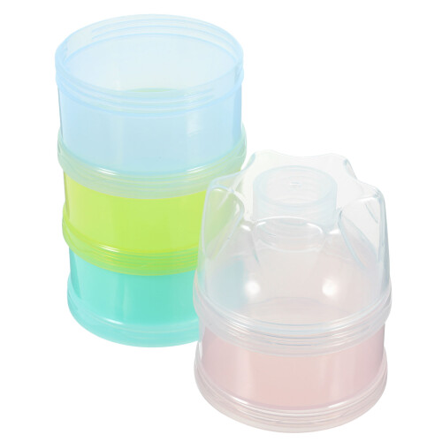 4 Layers Milk Powder Storage Box Baby Dosing Snack Container 1