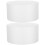 2Pcs 8 Inch Round Cake Dummy Polystyrene Foam 20X10Cm For Diy Practice 1