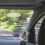 Parking Pass Holder Transparent Acrylic 2set Suction Mount 3