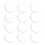 Pp Clear Rubber Bumpers For Glass Table Ceramic Surface 12set 11