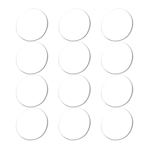 Pp Clear Rubber Bumpers For Glass Table Ceramic Surface 12set