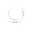 Pp Clear Rubber Bumpers For Glass Table Ceramic Surface 12set 2