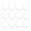 Pp Clear Rubber Bumpers For Glass Table Ceramic Surface 12set 8