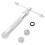 3 Pieces Incense Extruder Portable Roller Making Tool Hand Maker 1