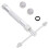 3 Pieces Incense Extruder Portable Roller Making Tool Hand Maker 3