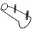 Iron Holder Wall 1 Set 7.78x3.81x2.16in 10