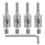 Car Radio Power Cable Silver 1set 1.9in 1