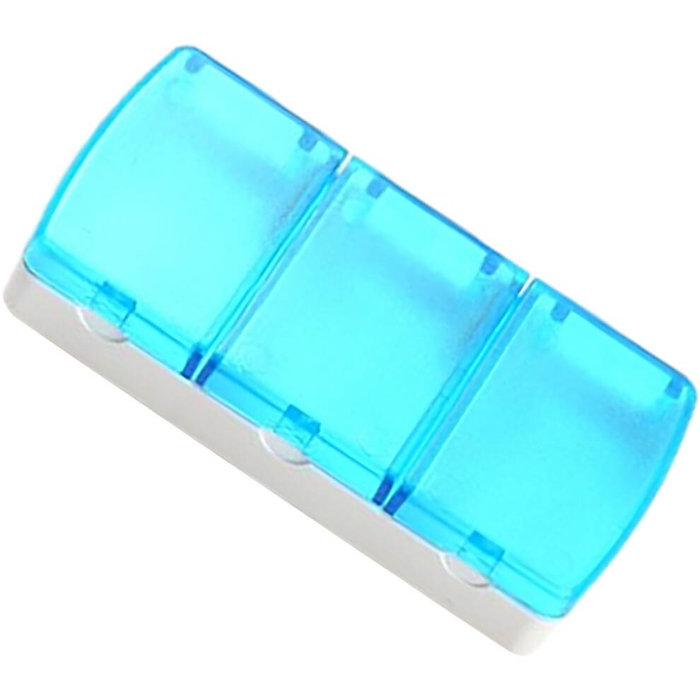 Iplusmile 3 Compartment Daily Pill Box Vitamin Organizer