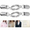 2pcs Cardigan Clips Rectangular Alloy For Clothing 6