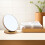Table Freestanding Mirror Bathroom Vanity Mirror Stand Mirror 6