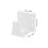 2pcs Shutter Bracket Blinds Metal Blind Brackets Iron White 2