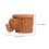 Elephant Shape Wicker Vegetable Storage Basket 2