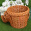 Elephant Shape Wicker Vegetable Storage Basket 9