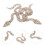 2St Strass Appliques Iron on Voor Feestkleding 9