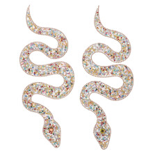 2St Strass Appliques Iron on Voor Feestkleding