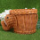Elephant Shape Wicker Vegetable Storage Basket 8