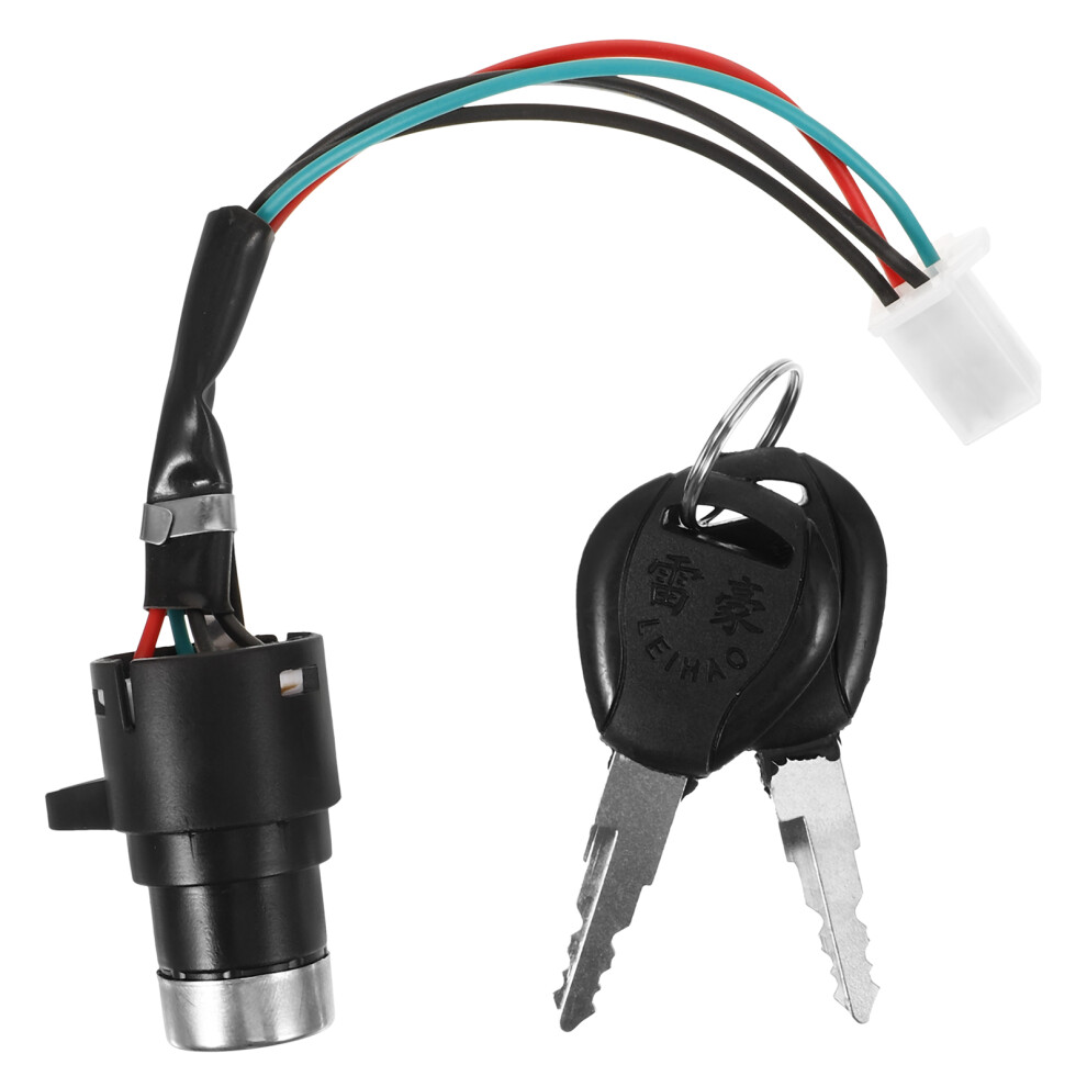 Mlins Universal Ignition Switch With Key Keys Motorcycle Accessories 3171599047695