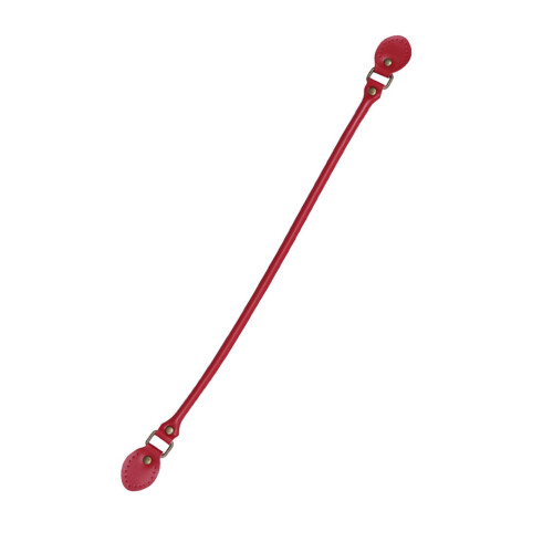 Red Cowhide Handbag Accessories For Diy Sewing 1set