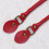 Red Cowhide Handbag Accessories For Diy Sewing 1set 9