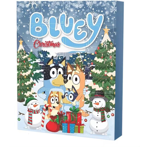 Julkalender Bluey-leksaker, juldockor och nedräkningskalender – barnpresenter 2