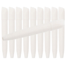 20Pcs White Fiber Replacement Pen Tips Durable Paint Marker Nibs