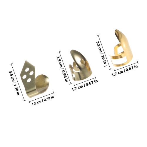 Banjo Thumb Picks Open Design Finger For String Instruments 1