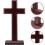 2 Pcs Wall Cross Bible Verses Decor Unique Ornament Religious 10