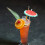 Raindrops  100 Pcs Cocktail Decorative Umbrella Appetizer Toppers 5