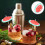 Raindrops  100 Pcs Cocktail Decorative Umbrella Appetizer Toppers 10