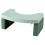 Bathroom Stool Green 1pc 15.72x9.82x6.68in 10