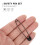Raindrops Safety Pins Black 5.5in Apparel Pin 350pcs 7