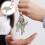 2 Keychain Attractive Attention-Grabbing Miss 9