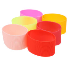 Flexible Silicone Bottle Protector Fashionable And 6pcs