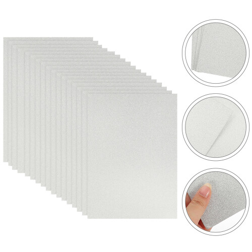 Decorative Paper For Card Making Silver 50 Sheets 1