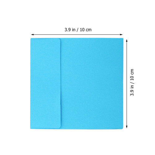 Blessing Envelope Kraft Paper Envelopes Assorted Color 100pcs 2