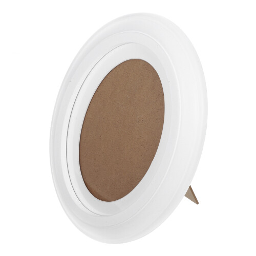 Wooden Oval Photo Frame Picture Display Frame