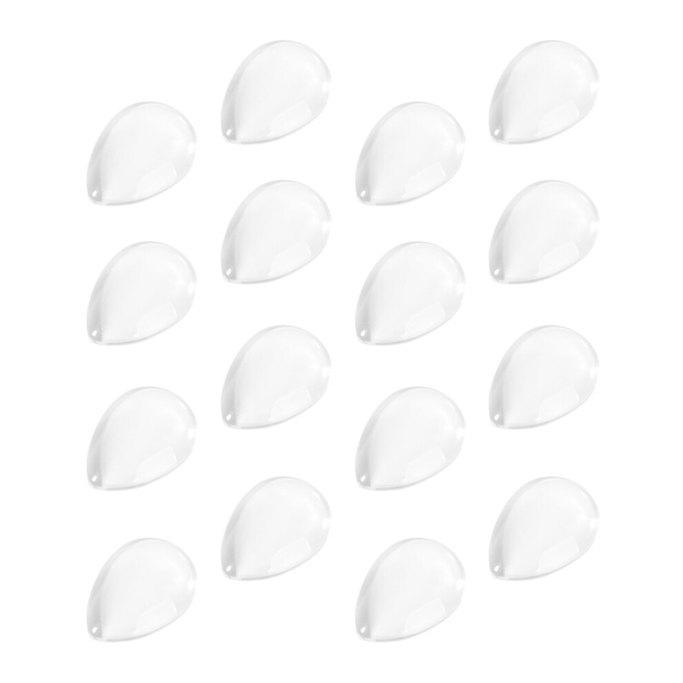 Totority 100Pcs Glass Nail Color Beads Nail Art Tips Display For Salon Use