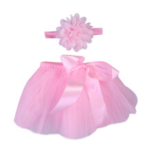 Baby Tutu Dress Child Clothing European And American Pink