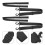 Ski Boot Sling 4pcs Black Easy Fixing Adjustable 10